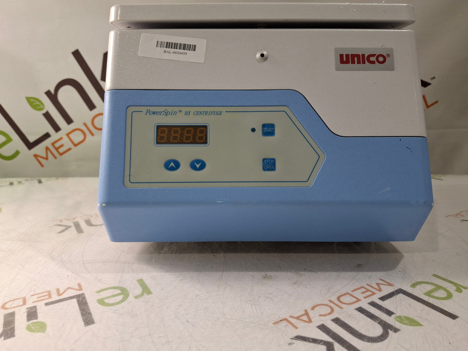 Unico PowerSpin HX Centrifuge