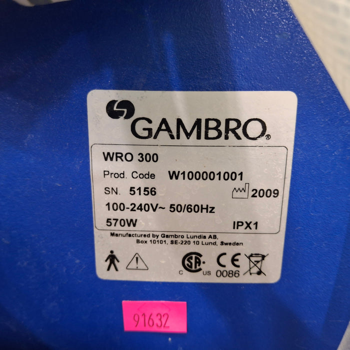 Gambro WRO 300 Reverse Osmosis System Water Purification Unit