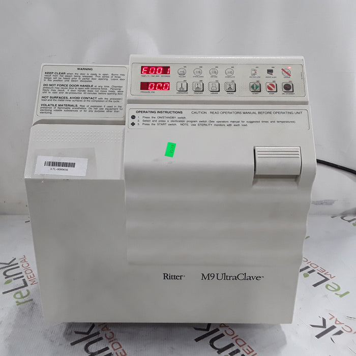 Ritter M9-001 UltraClave Autoclave Sterilizer