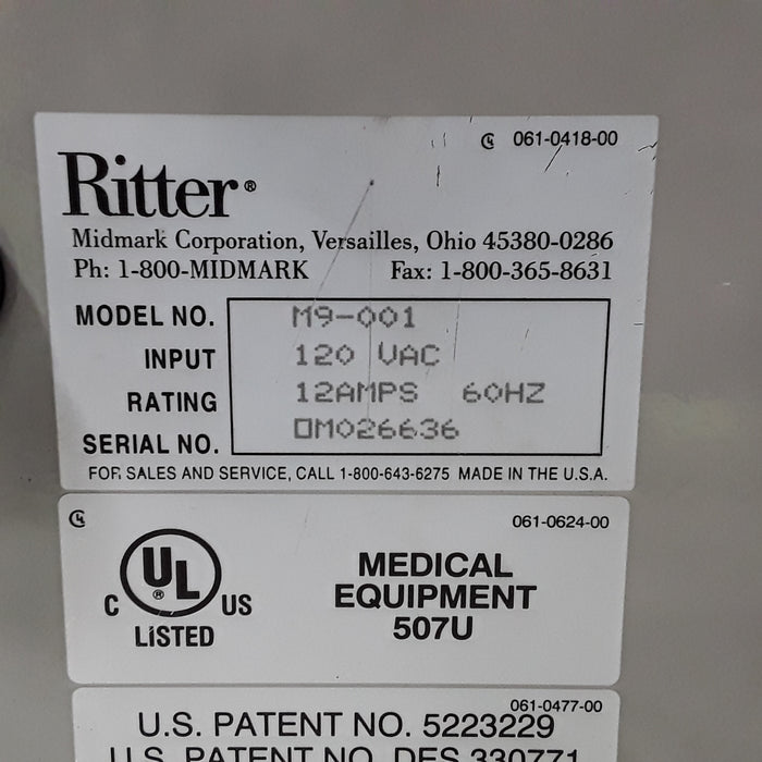 Ritter M9-001 UltraClave Autoclave Sterilizer