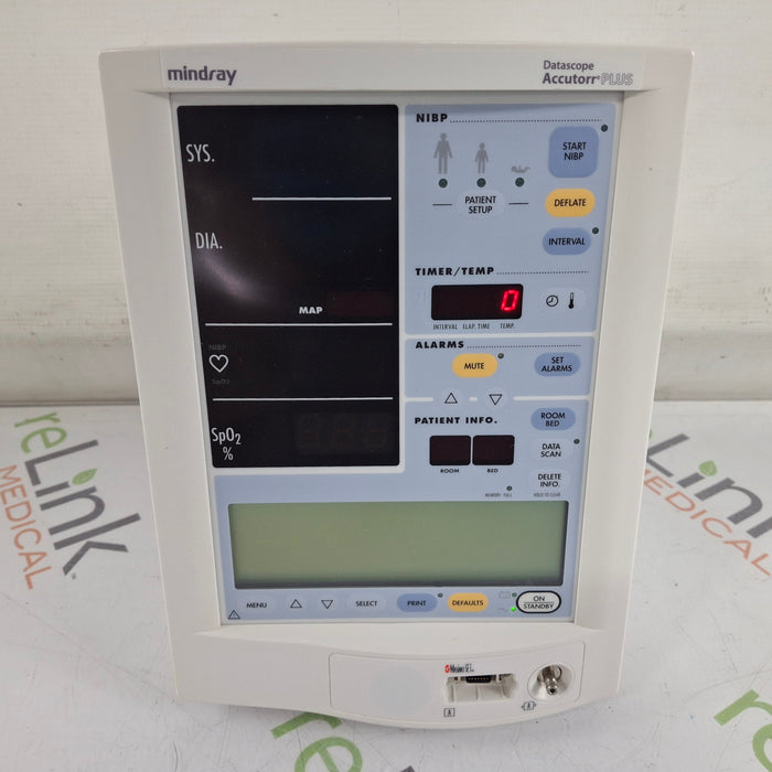 Datascope Accutorr Plus Vital Signs Monitor