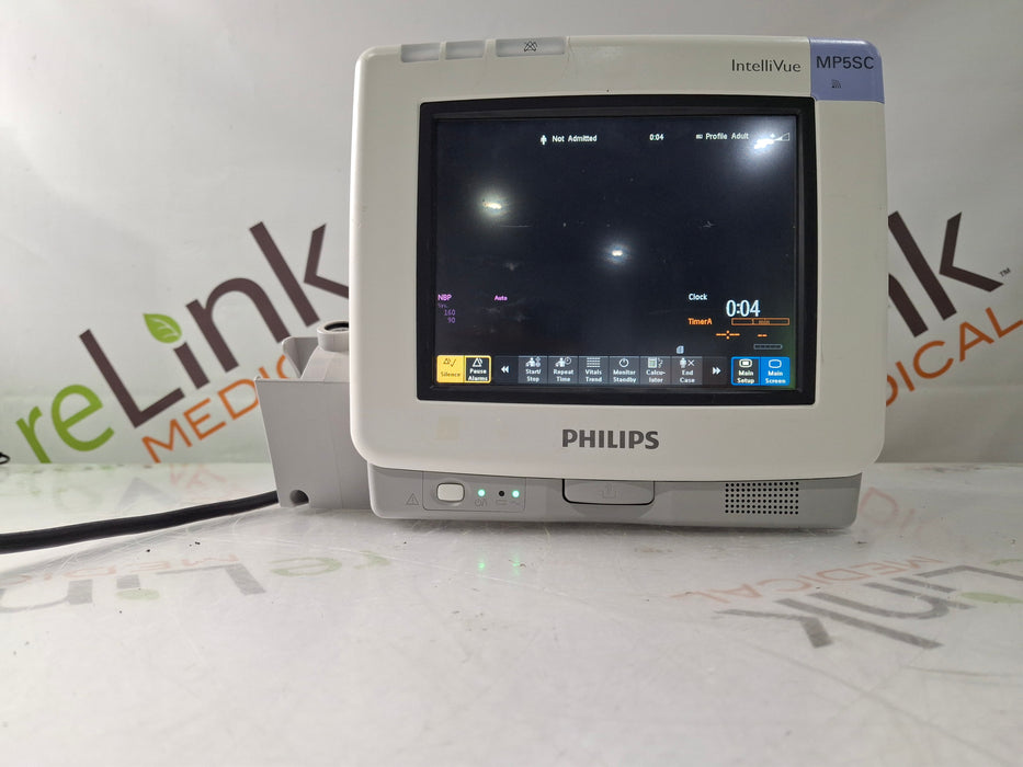 Philips IntelliVue MP5SC Fast SpO2, NIBP Spot Check Monitor