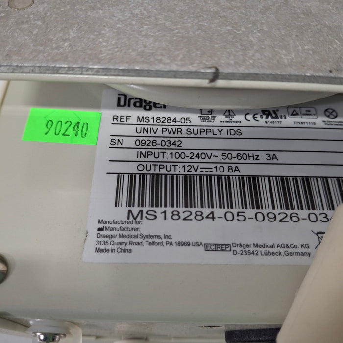 Draeger Medical MS18284 Universal Power Supply IDS