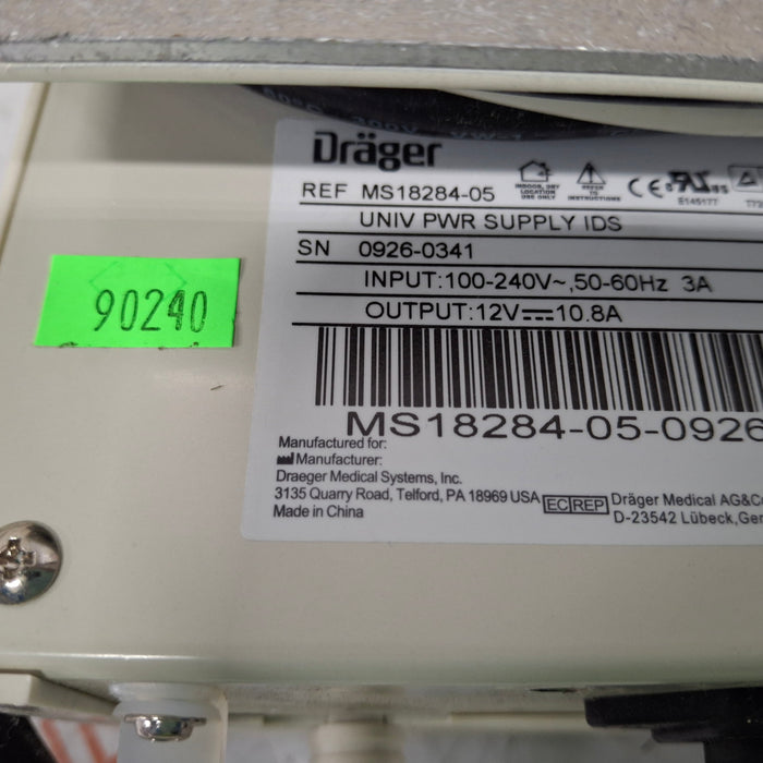 Draeger Medical MS18284 Universal Power Supply IDS