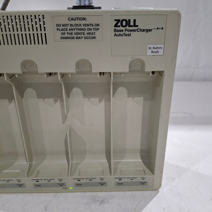 Zoll Base PowerCharger 4x4 Four Battery Charger