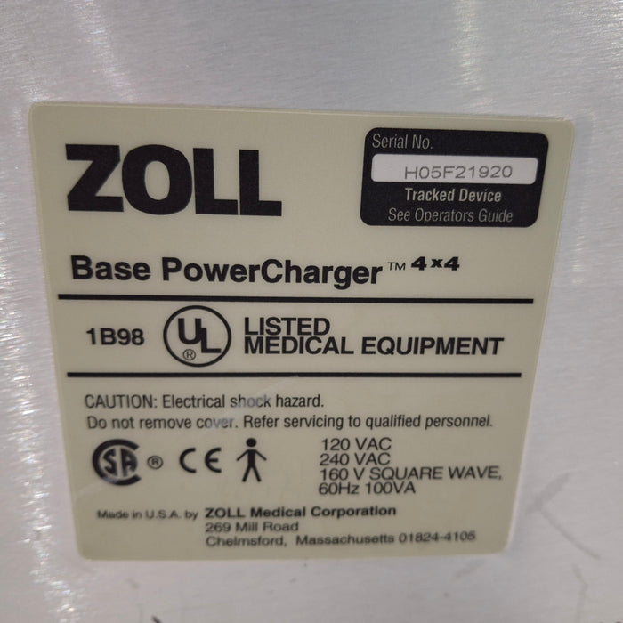 Zoll Base PowerCharger 4x4 Four Battery Charger