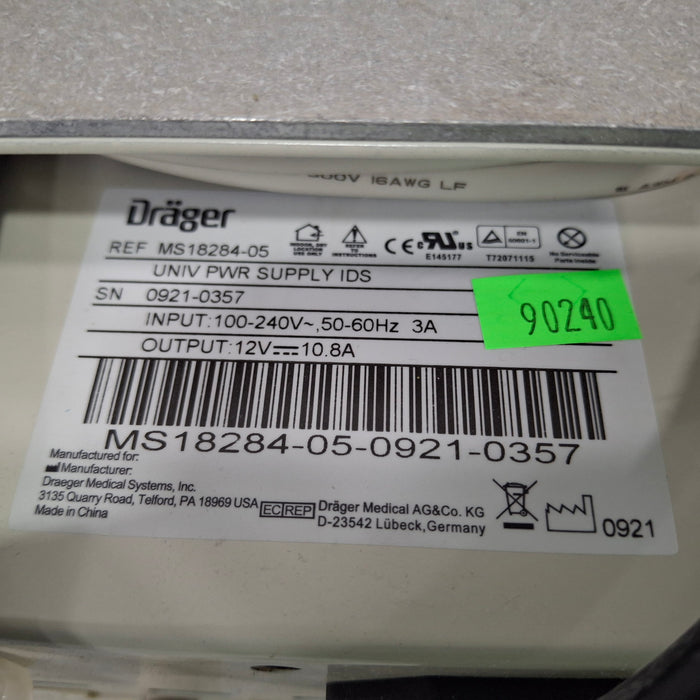 Draeger Medical MS18284 Universal Power Supply IDS