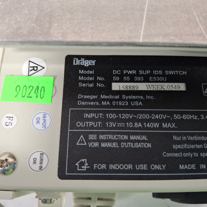 Draeger Medical MS18284 Universal Power Supply IDS