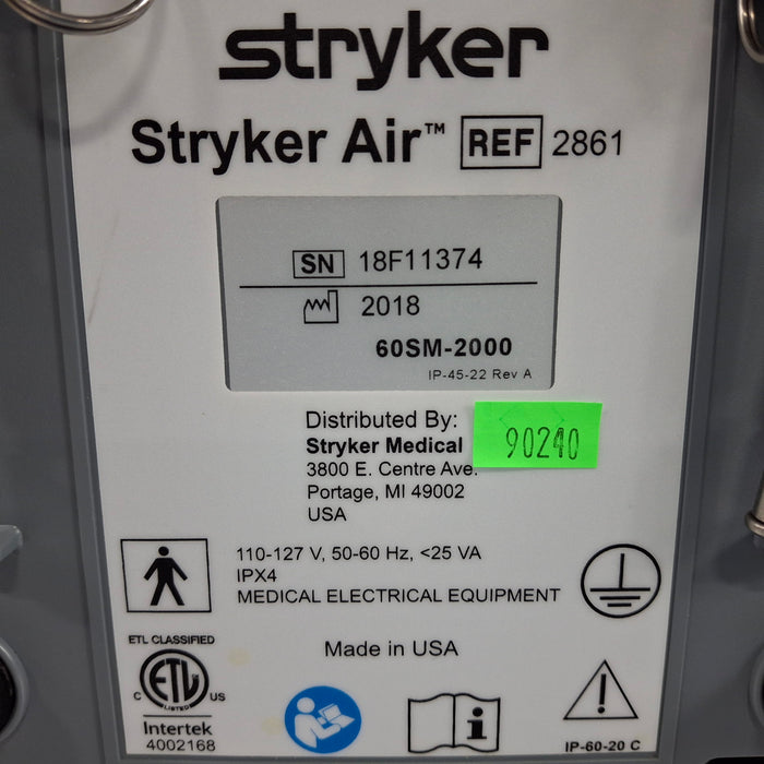 Stryker 2861 Air pump