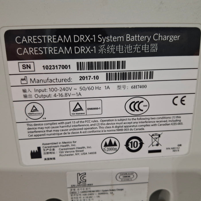 Carestream Health, Inc. Carestream DRX-1 System Battery Charger