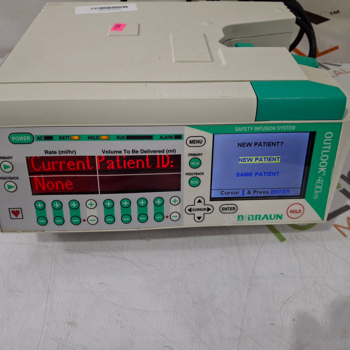 B. Braun Outlook 400ES Infusion Pump