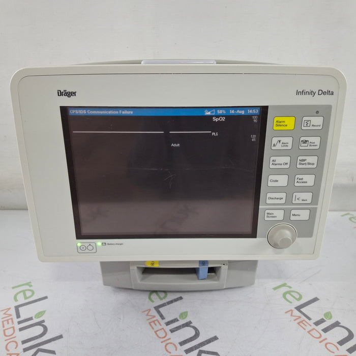 Draeger Medical Infinity Delta Patient Monitor