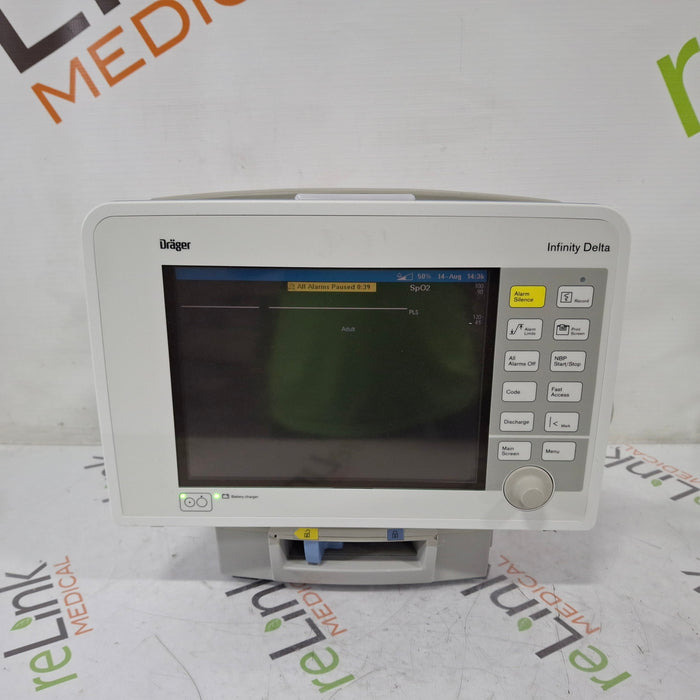 Draeger Medical Infinity Delta Patient Monitor