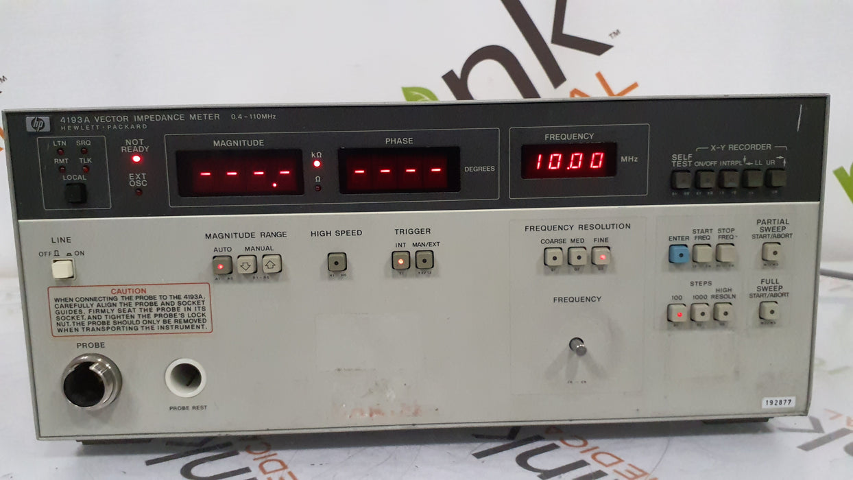 Hewlett Packard 4193A Vector Impedance Meter