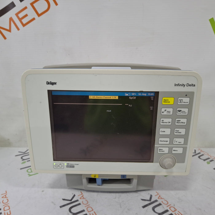 Draeger Medical Infinity Delta Patient Monitor