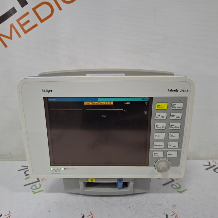 Draeger Medical Infinity Delta Patient Monitor