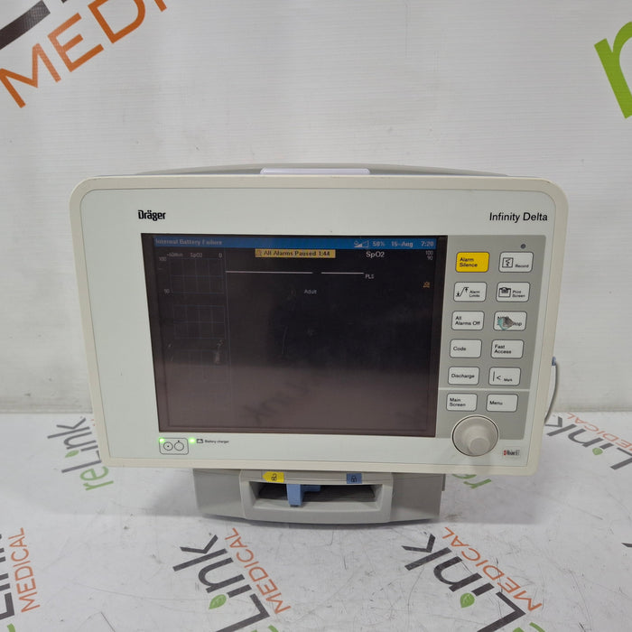 Draeger Medical Infinity Delta Patient Monitor