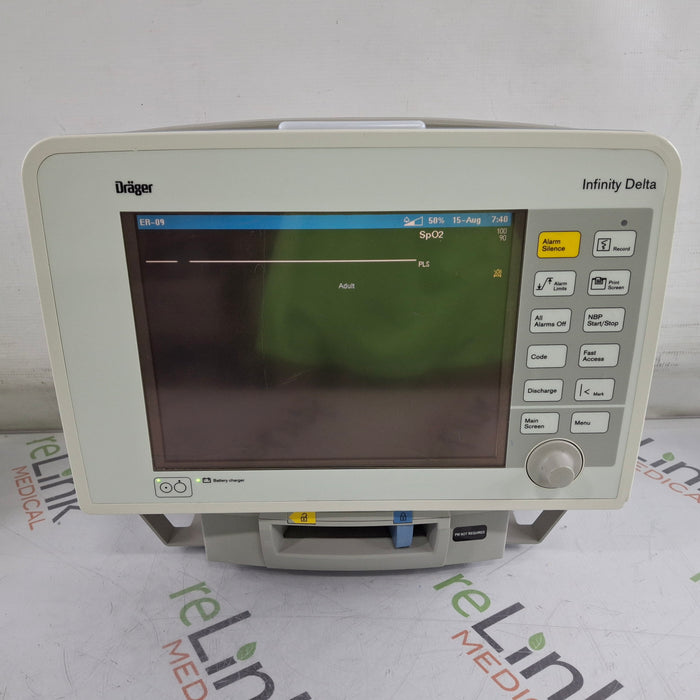 Draeger Medical Infinity Delta Patient Monitor