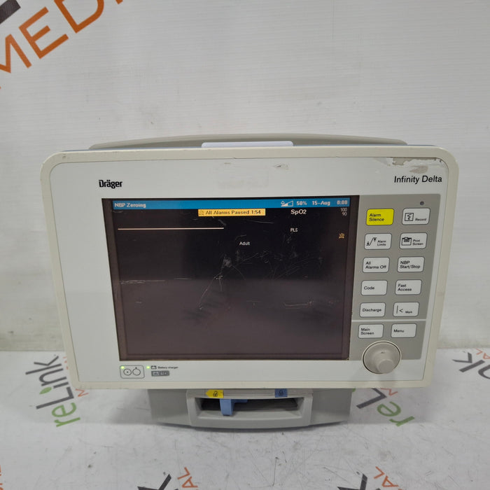 Draeger Medical Infinity Delta Patient Monitor