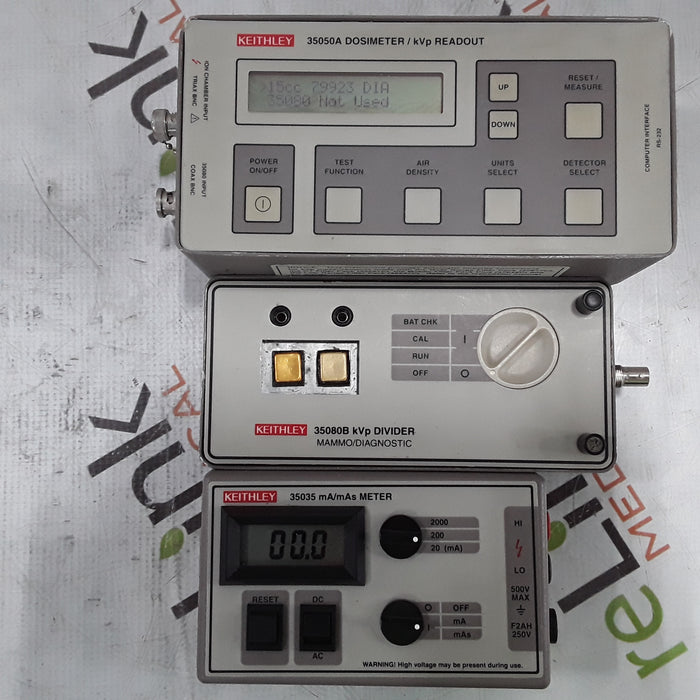 Keithley Instruments 35050A 35080B X-Ray Calibration Kit