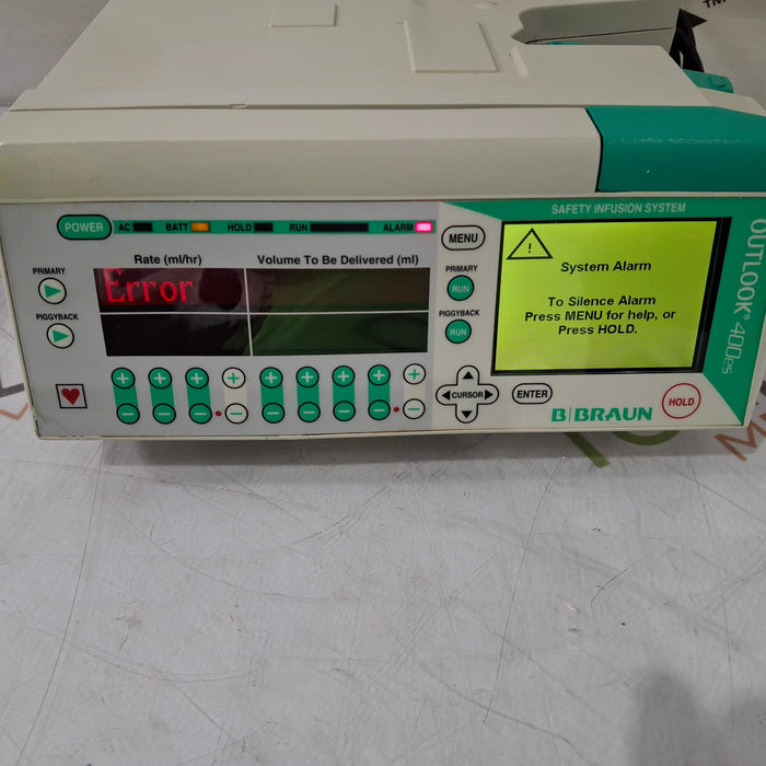 B. Braun Outlook 400ES Infusion Pump