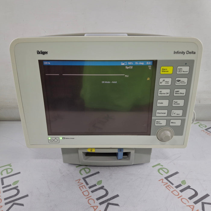 Draeger Medical Infinity Delta Patient Monitor