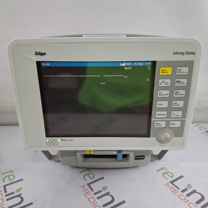 Draeger Medical Infinity Delta Patient Monitor