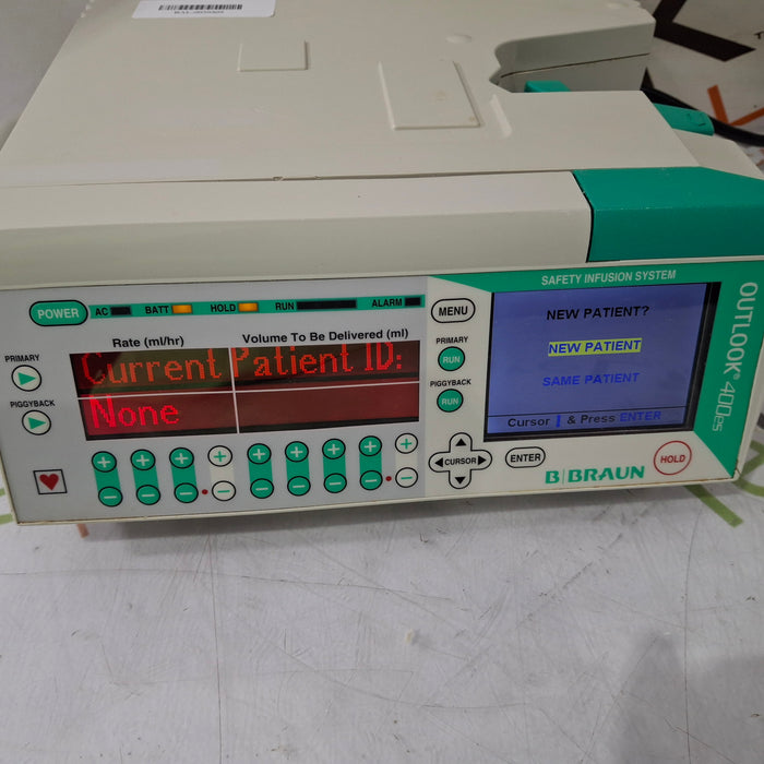 B. Braun Outlook 400ES Infusion Pump