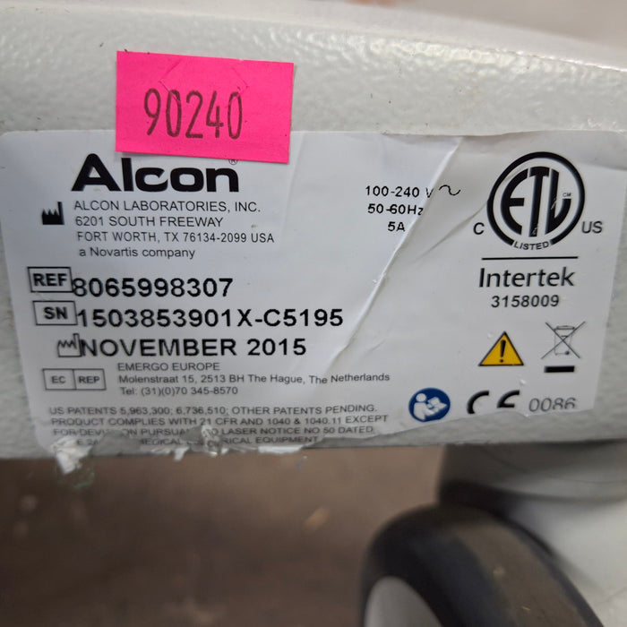 Alcon Laboratories Inc 8065998307 Alcon ORA VerifEye Plus System