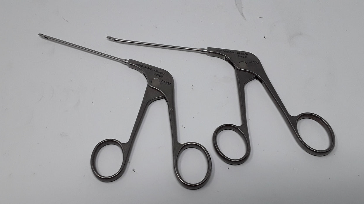 Acufex Acufex 7207598 & 7207599 Micrograsper Straight and Upbiter Set Surgical Instruments reLink Medical