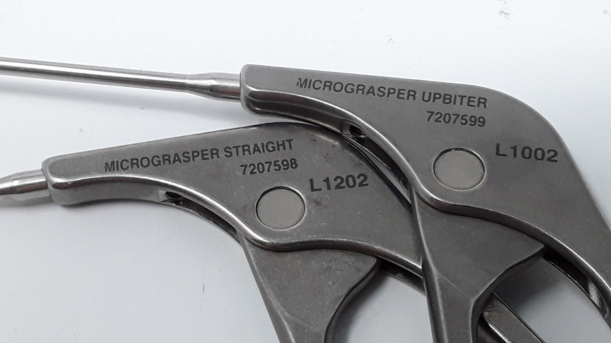 Acufex Acufex 7207598 & 7207599 Micrograsper Straight and Upbiter Set Surgical Instruments reLink Medical