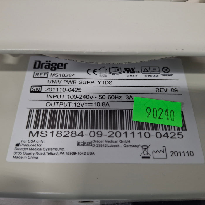 Draeger Medical MS18284 Universal Power Supply IDS