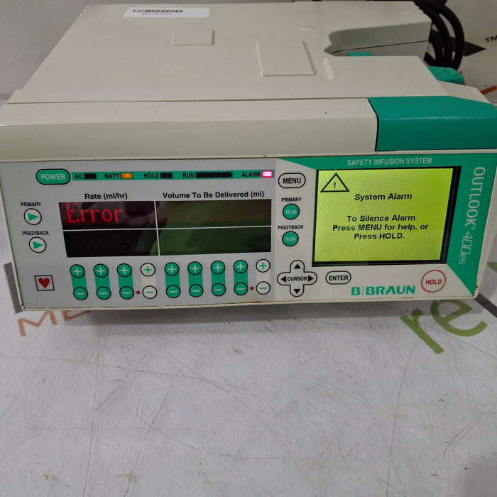 B. Braun Outlook 400ES Infusion Pump