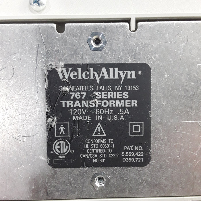 Welch Allyn 767 Series Transformer without Heads