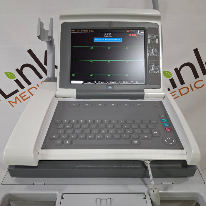 GE Healthcare MAC 5500 with CAM Module ECG System