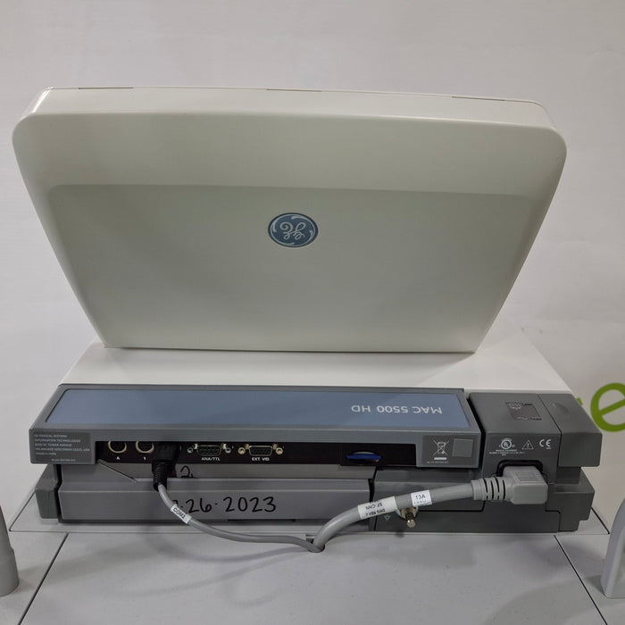 GE Healthcare MAC 5500 with CAM Module ECG System