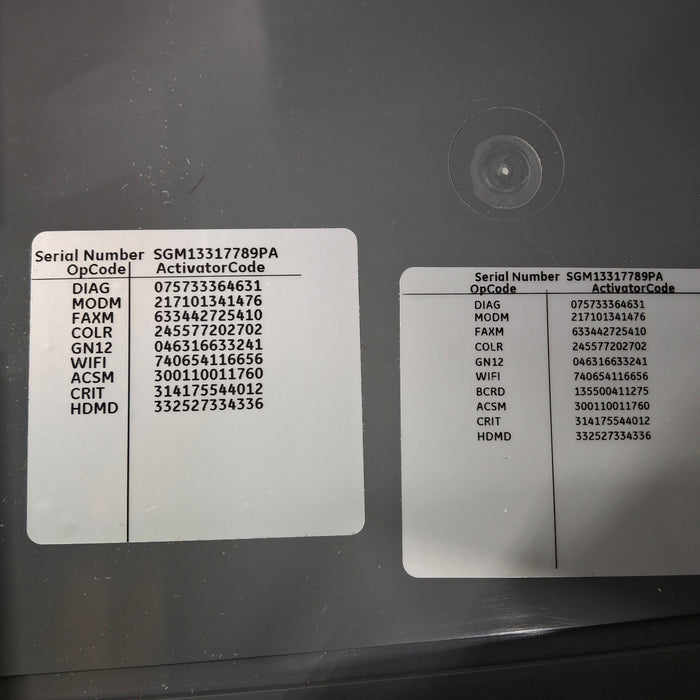 GE Healthcare MAC 5500 with CAM Module ECG System