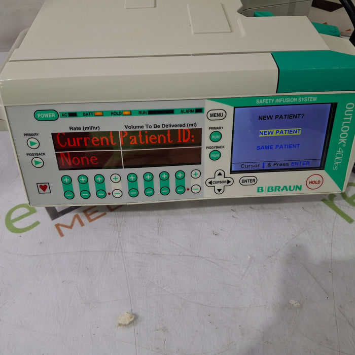 B. Braun Outlook 400ES Infusion Pump