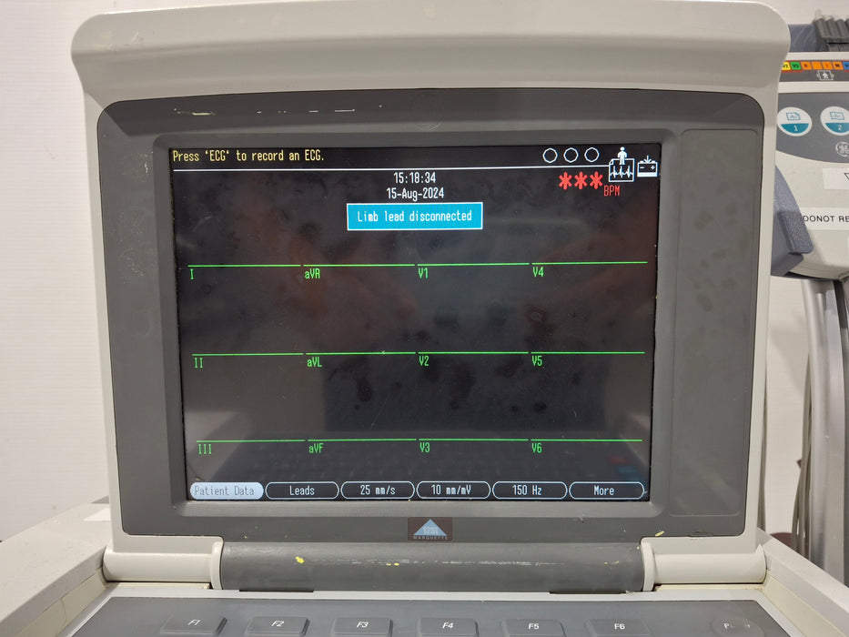 GE Healthcare MAC 5500 with CAM Module ECG System