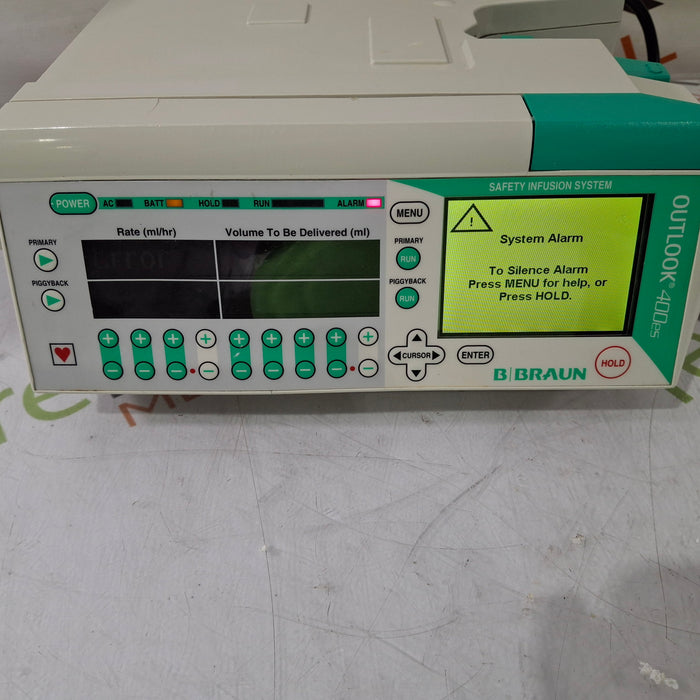 B. Braun Outlook 400ES Infusion Pump