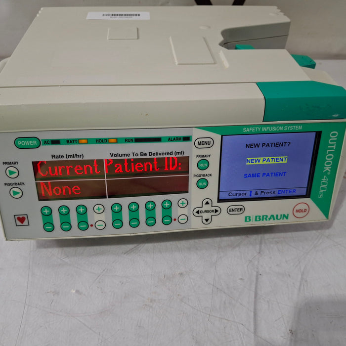 B. Braun Outlook 400ES Infusion Pump