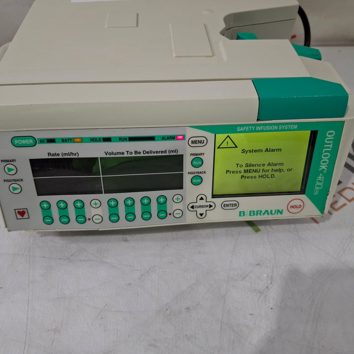 B. Braun Outlook 400ES Infusion Pump