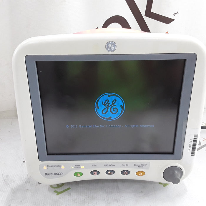 GE Healthcare Dash 4000 - GE/Nellcor SpO2 Patient Monitor