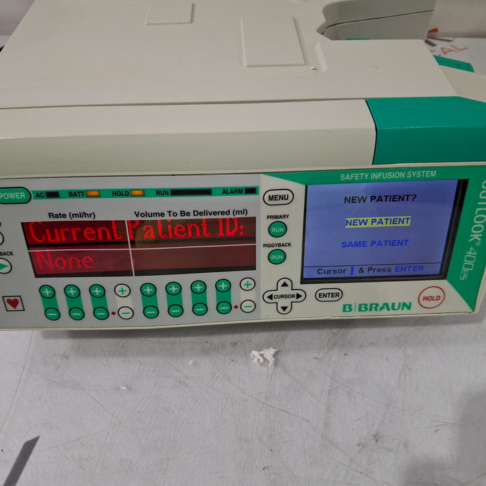 B. Braun Outlook 400ES Infusion Pump