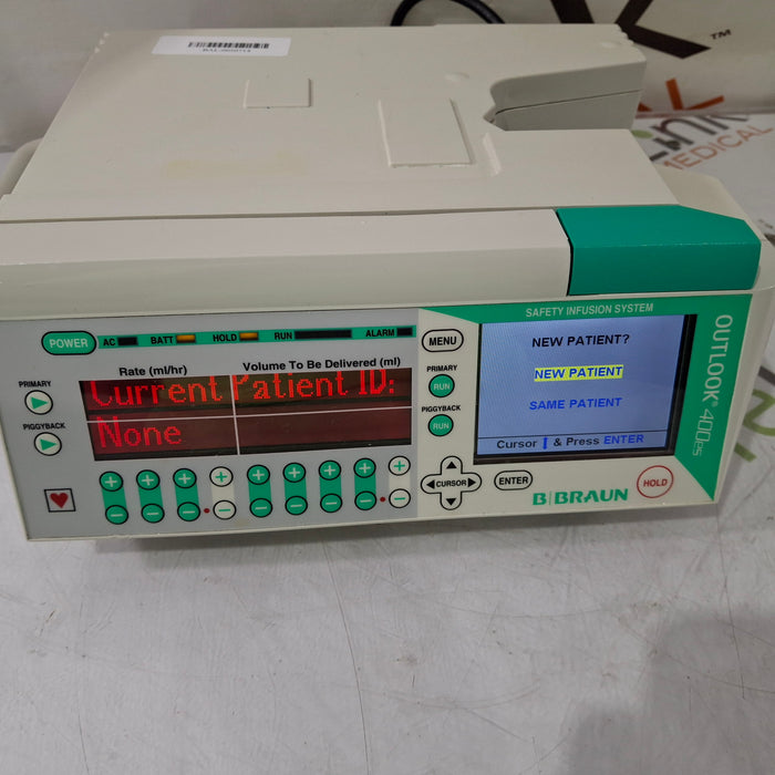 B. Braun Outlook 400ES Infusion Pump