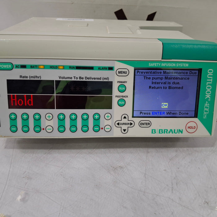 B. Braun Outlook 400ES Infusion Pump