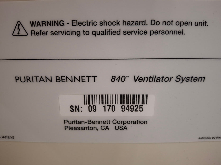 Puritan Bennett 840 Ventilator