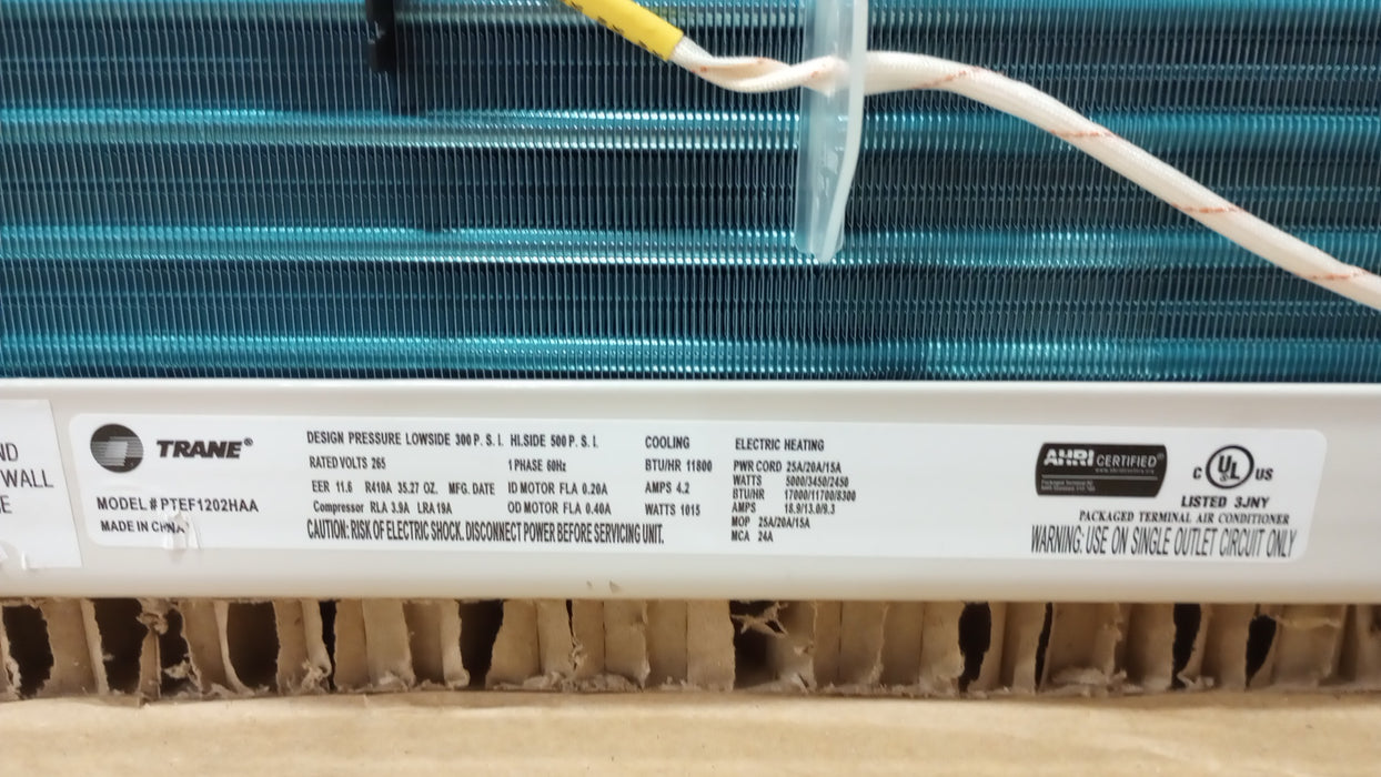 TRANE ProSpace Packaged Terminal Air Conditioner