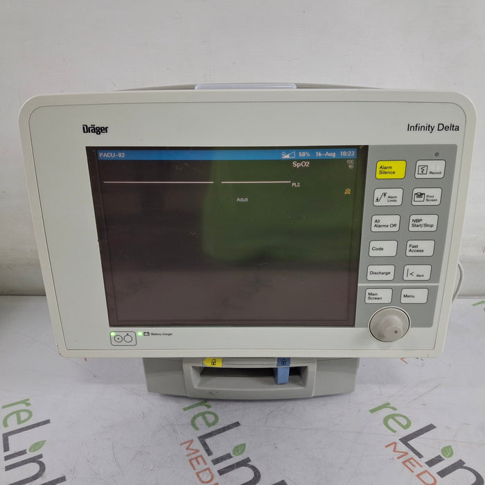 Draeger Medical Infinity Delta Patient Monitor