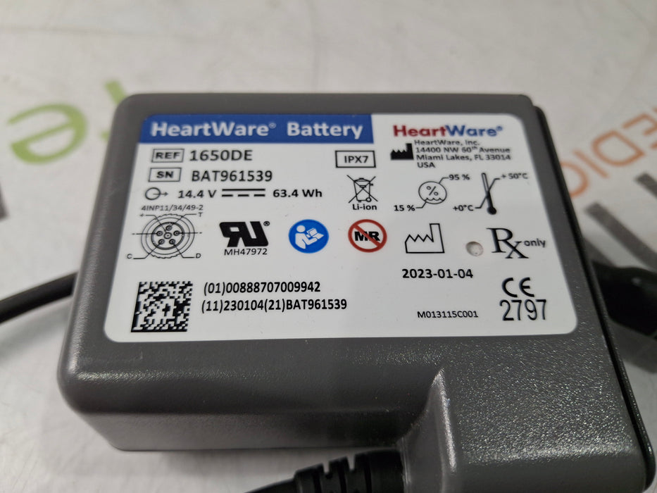 Advantech USA 1650DE HeartWare Battery